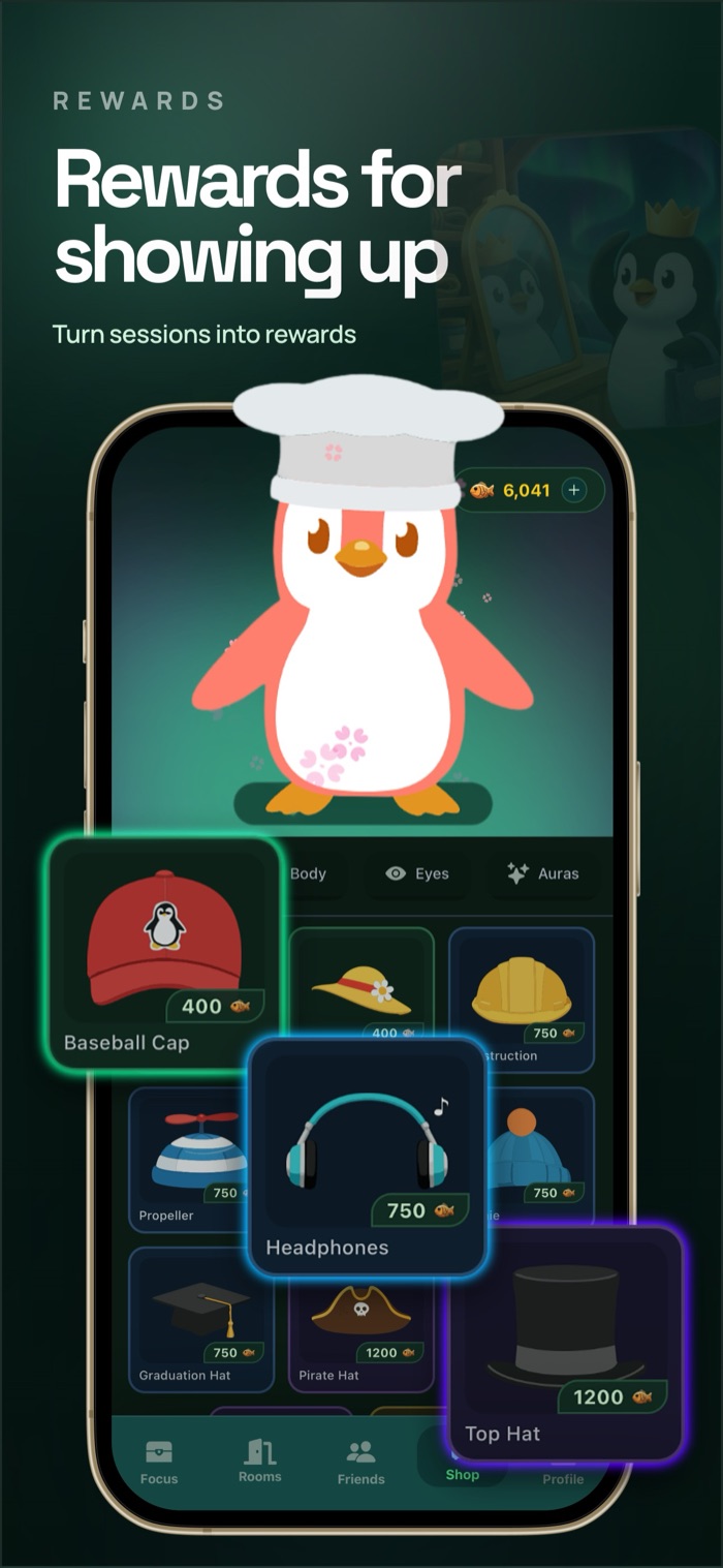 Pengu Focus screen 3