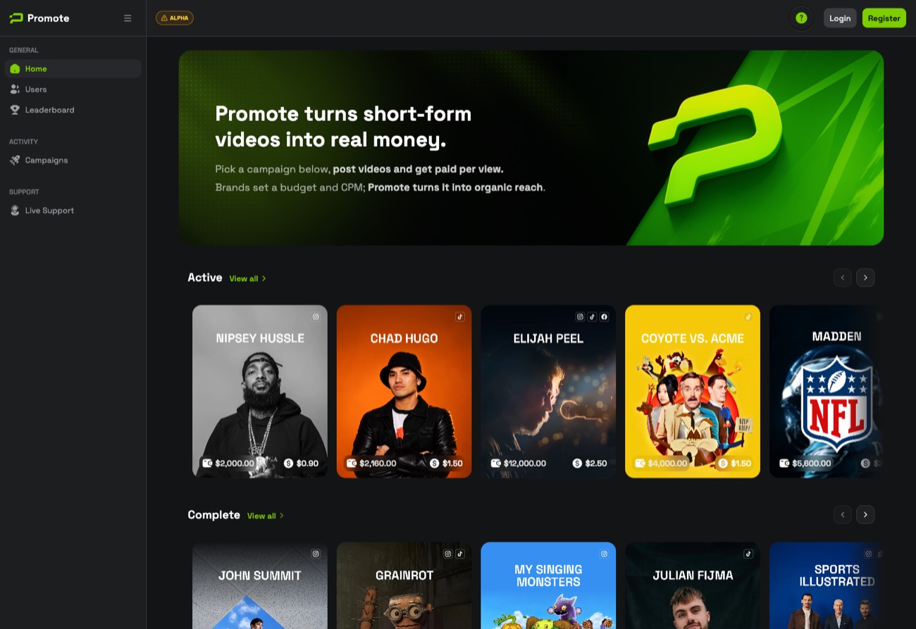 Promote screen 3
