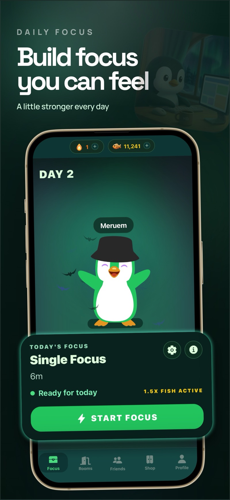 Pengu Focus screenshot
